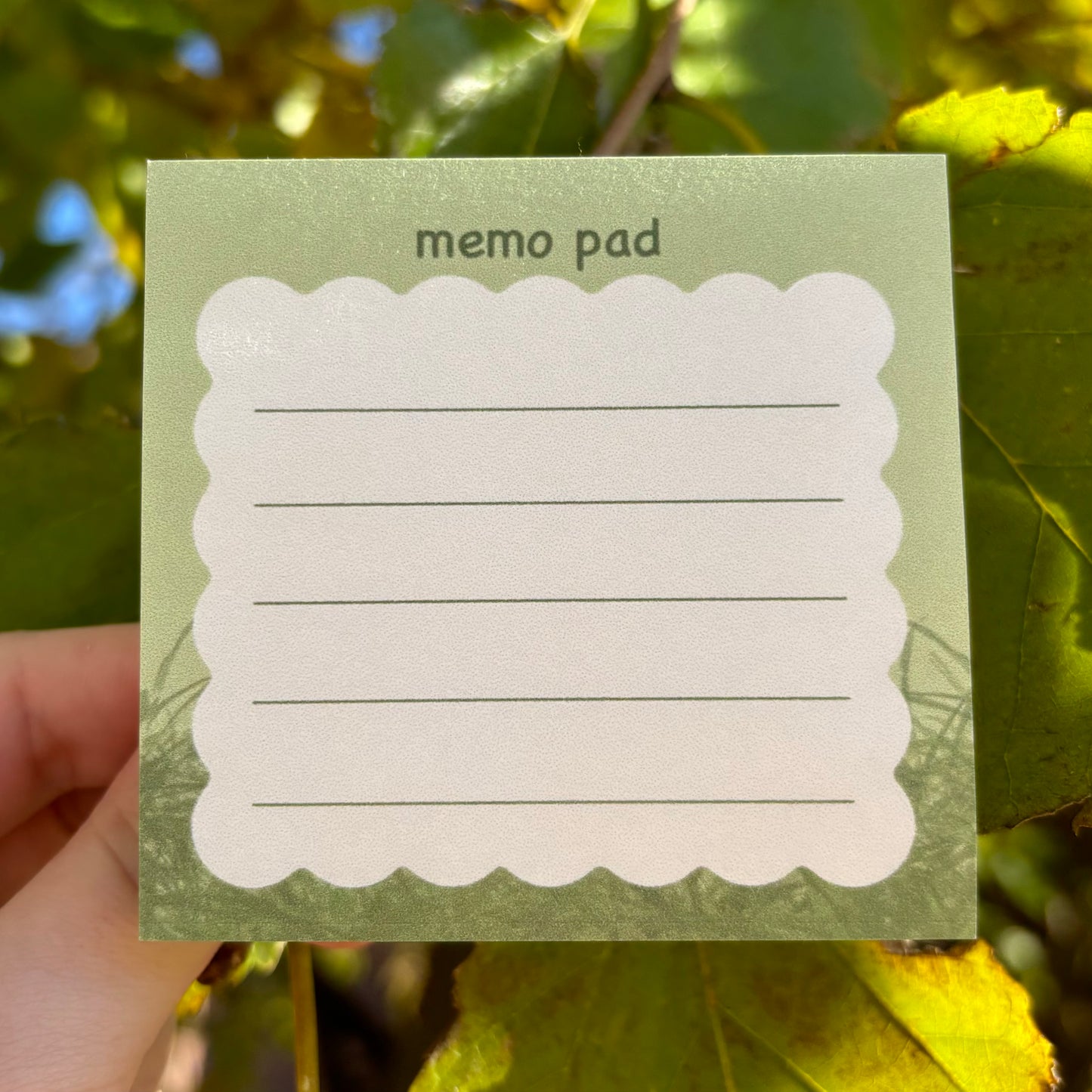Grass Sticky Notes