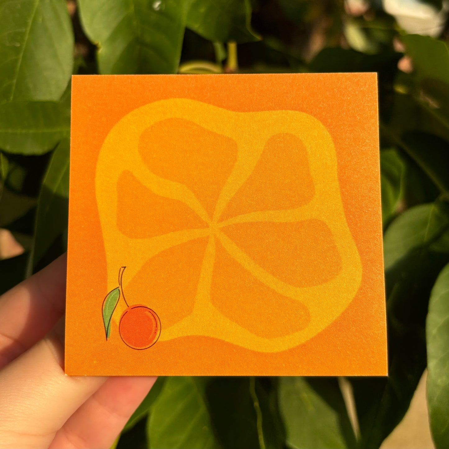 Orange Sticky Notes