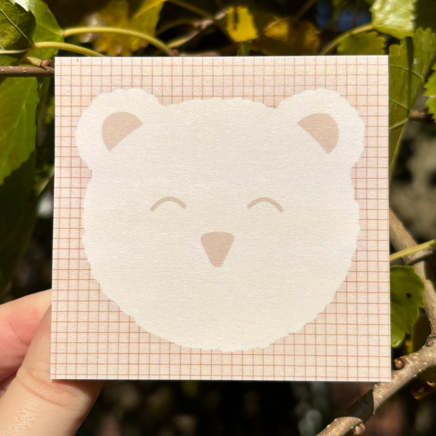 Teddy Bear Sticky Notes