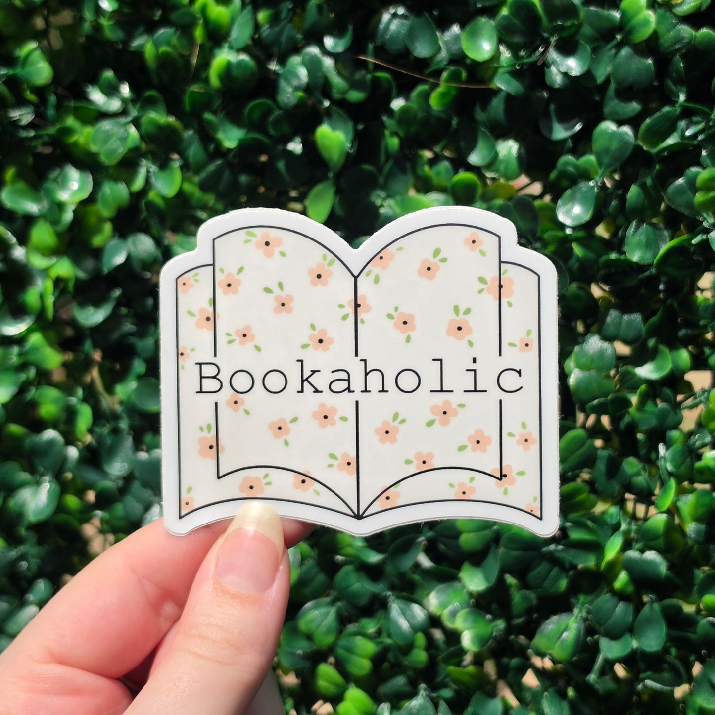 Bookaholic Sticker