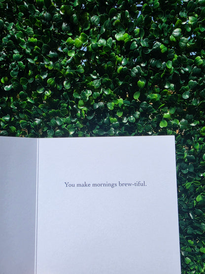 Love Coffee Card